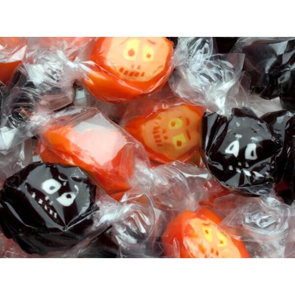 Salt Water Taffy - Halloween Faces: 5LB Bag - Candy Warehouse
