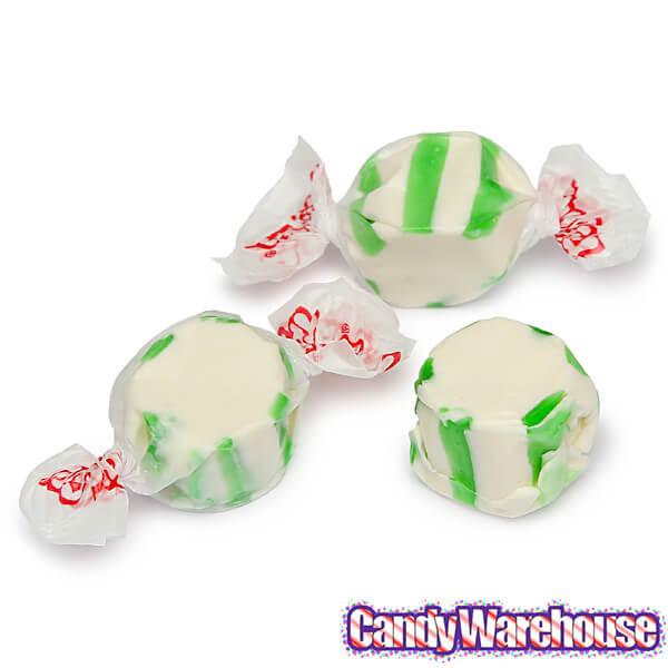 Salt Water Taffy - Spearmint: 2.5LB Bag - Candy Warehouse