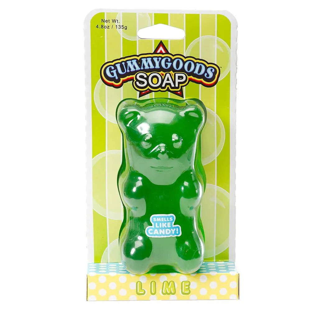 Scented Gummy Bear Soap Lime Candy Warehouse
