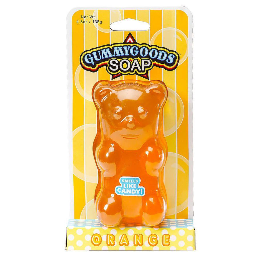Scented Gummy Bear Soap - Orange - Candy Warehouse