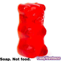 Scented Gummy Bear Soap - Strawberry - Candy Warehouse