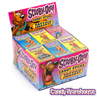Scooby Doo Candy Sticks Packs: 30-Piece Box - Candy Warehouse