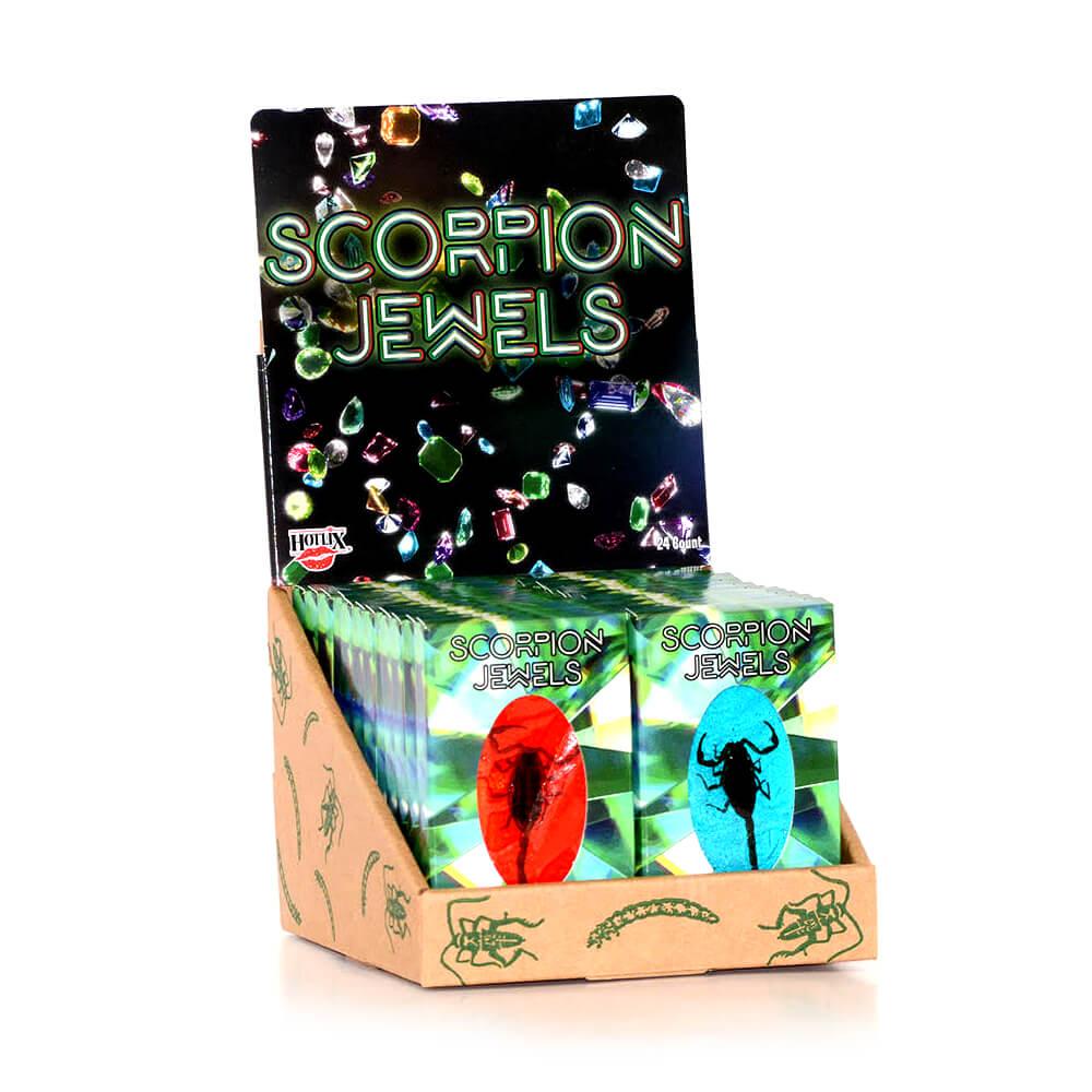 Scorpion Jewels Candy Packs: 24-Piece Box - Candy Warehouse