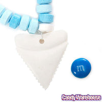 Shark Attack Tooth Candy Necklaces: 12-Piece Box - Candy Warehouse