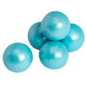Shimmer Pearl Powder Blue 1-Inch Gumballs: 2LB Bag - Candy Warehouse
