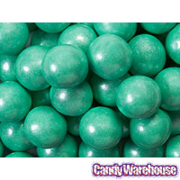 Shimmer Pearl Turquoise 1-Inch Gumballs: 2LB Bag - Candy Warehouse