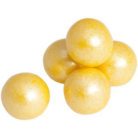 Shimmer Pearl Yellow 1-Inch Gumballs: 2LB Bag - Candy Warehouse