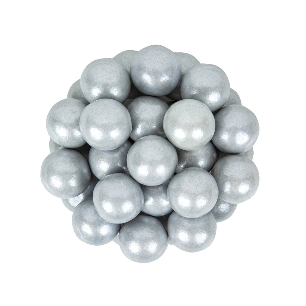 Shimmer Silver Tutti Frutti Gumballs: 850-Piece Case