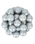 Shimmer Silver Tutti Frutti Gumballs: 850-Piece Case