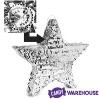 Silver Foil Star Pinata - Candy Warehouse