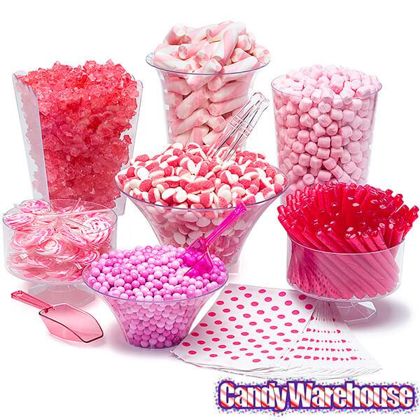 Sixlets Mini Milk Chocolate Balls - Hot Pink: 2LB Bag - Candy Warehouse