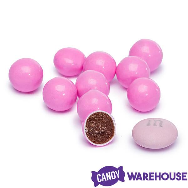 Sixlets Mini Milk Chocolate Balls - Pastel Pink: 2LB Bag - Candy Warehouse