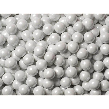 Sixlets Mini Milk Chocolate Balls - Pearl White: 2LB Bag - Candy Warehouse