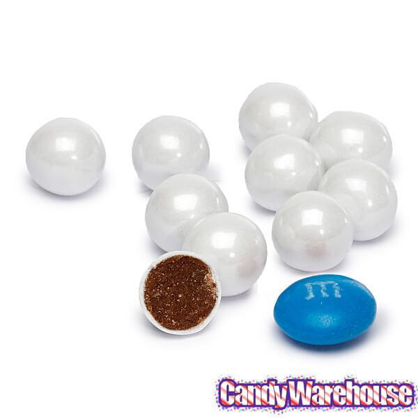 Sixlets Mini Milk Chocolate Balls - Pearl White: 2LB Bag - Candy Warehouse