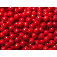 Sixlets Mini Milk Chocolate Balls - Red: 2LB Bag - Candy Warehouse