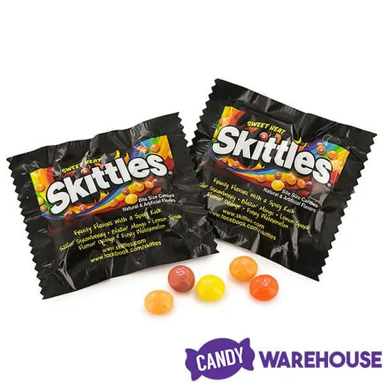 Skittles Candy Fun Size Packs Sweet Heat 9.11Ounce Bag Candy Warehouse