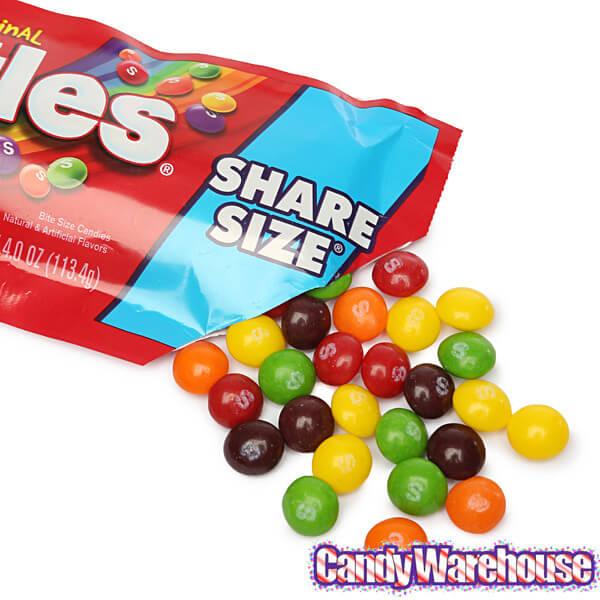 Skittles Candy King Size Packs - Original: 24-Piece Box - Candy Warehouse