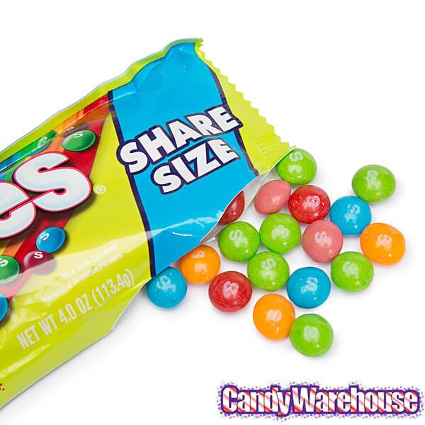 Skittles Candy King Size Packs - Sweets and Sours: 24-Piece Box - Candy Warehouse