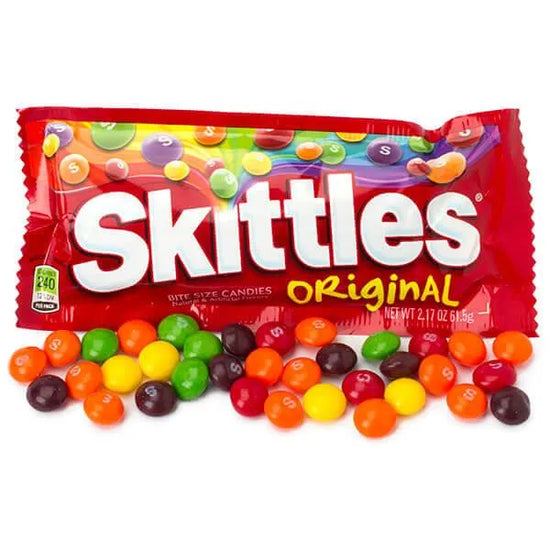 Skittles Candy Packs Original 36Piece Box Candy Warehouse