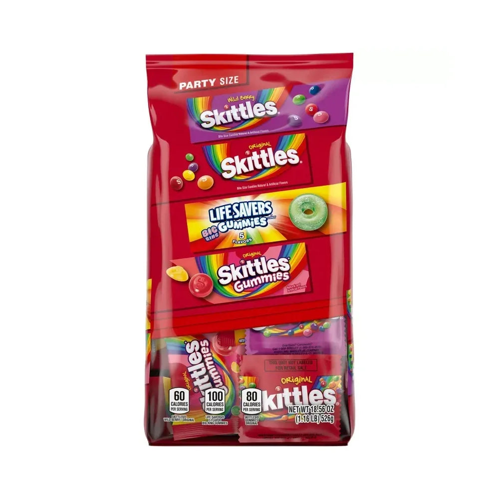 Skittles & Lifesavers Variety Pack: 30-Piece Bag