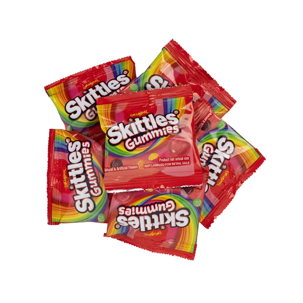 Skittles Original Gummies Fun Size Bags: 14-Pound Case
