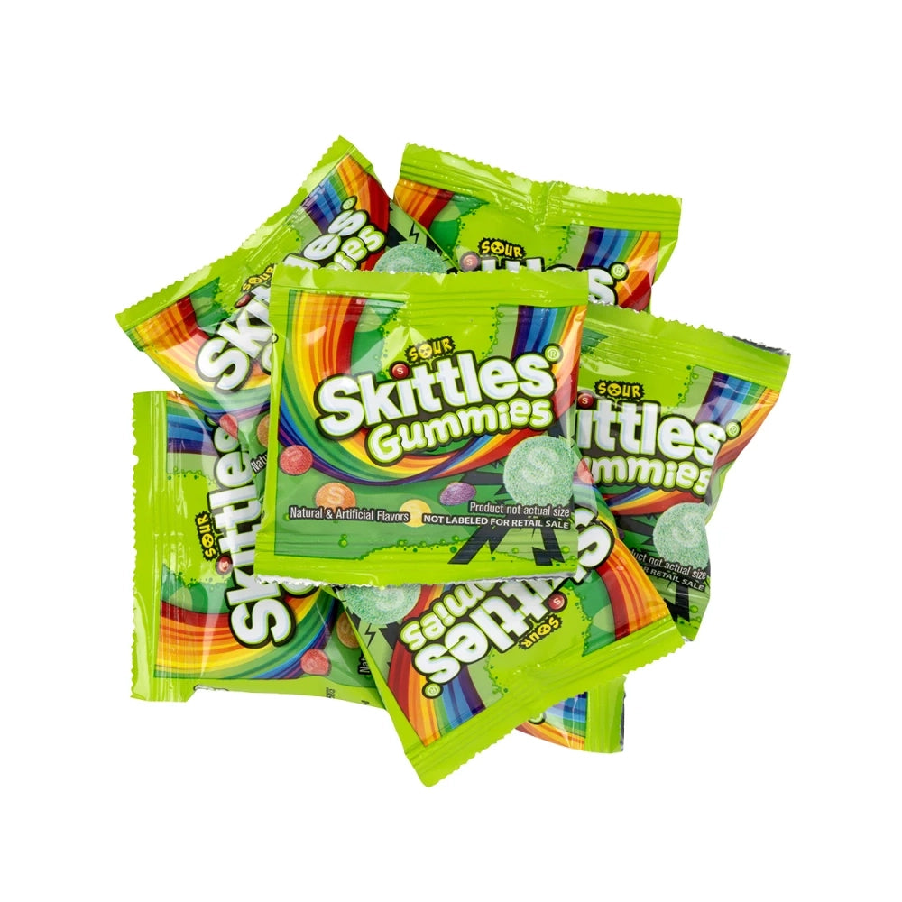 Skittles Sour Gummies Fun Size Bags: 16.8-Pound Case