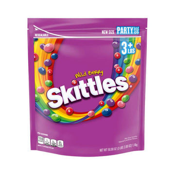 Skittles Wild Berry Candy: 50-Ounce Bag - Candy Warehouse