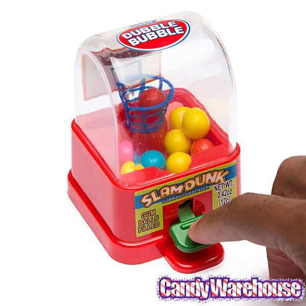 Slam Dunk Basketball Gumball Dispensers: 12-Piece Box - Candy Warehouse