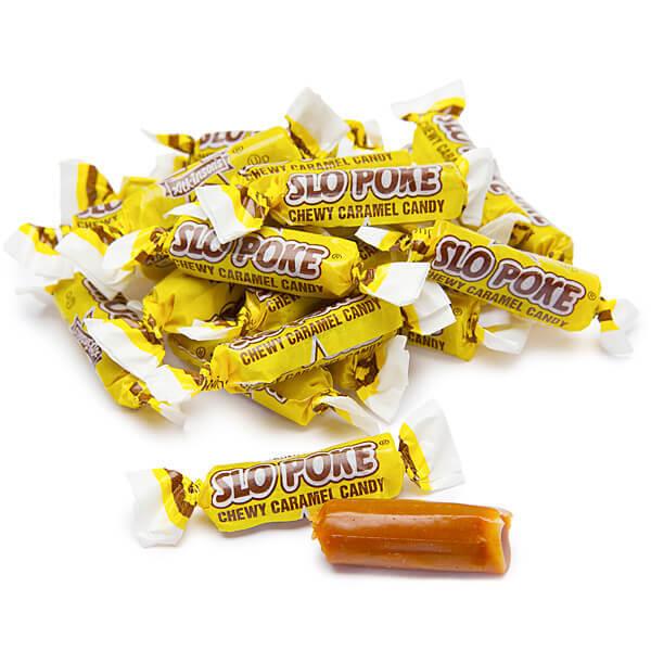 Slo Poke Bite Size Caramel Candy: 5LB Bag - Candy Warehouse