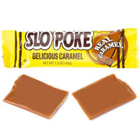 Slo Poke Caramel Candy Bars: 24-Piece Box - Candy Warehouse