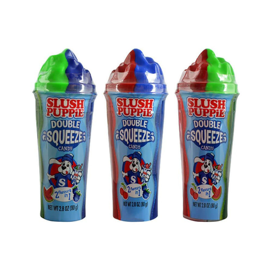 Slush Puppie Double Squeeze Candy: 12-Piece Display - Candy Warehouse