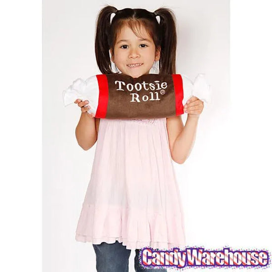 Small Plush Candy Pillow Tootsie Roll Candy Warehouse