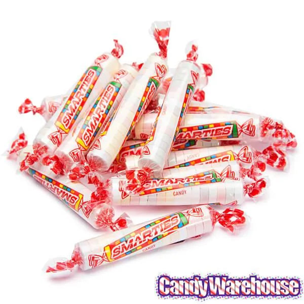Smarties Ropes Smarties Candy Rolls: 180-Piece Tub – Candy Warehouse