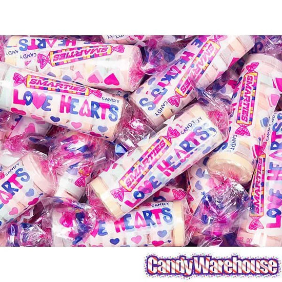 Smarties Love Hearts Candy Rolls 5LB Bag Candy Warehouse