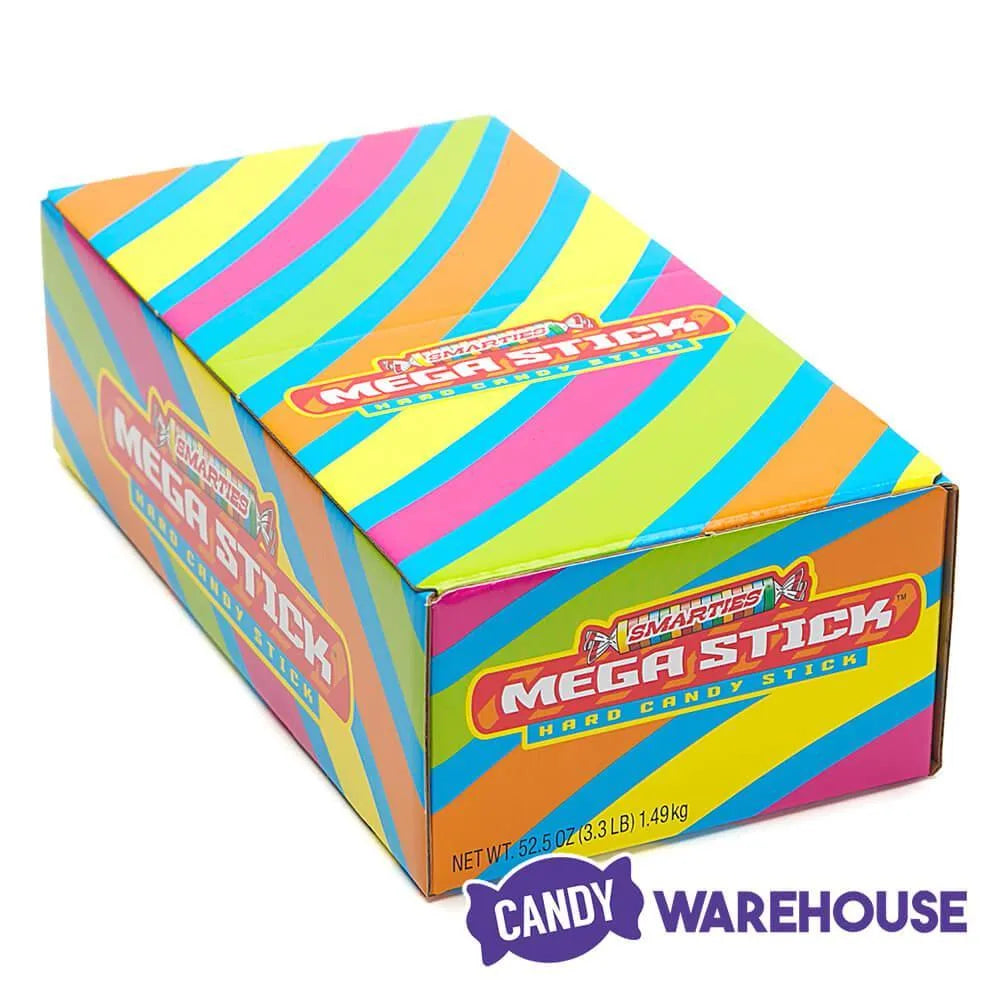 Smarties Mega Candy Sticks: 15-Piece Box | Candy Warehouse