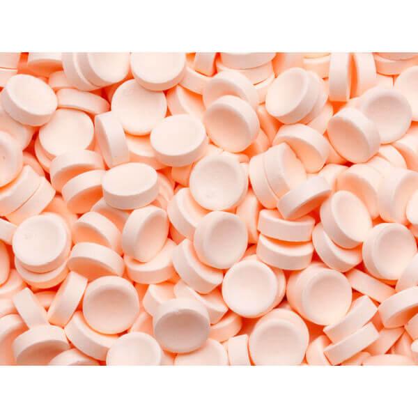 Smarties Tangy Sugar Buttons Candy - Pastel Orange: 5LB Bag - Candy Warehouse