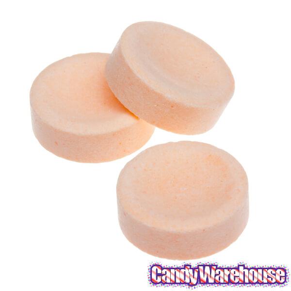 Smarties Tangy Sugar Buttons Candy - Pastel Orange: 5LB Bag - Candy Warehouse