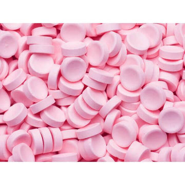 Smarties Tangy Sugar Buttons Candy - Pastel Pink: 5LB Bag - Candy Warehouse