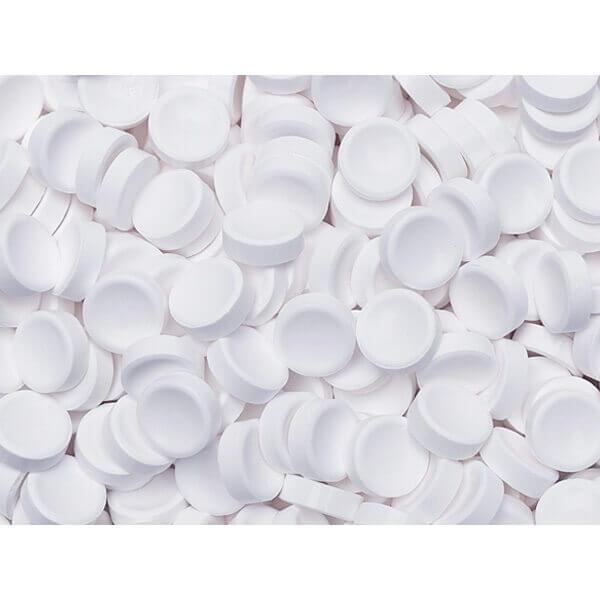 Smarties Tangy Sugar Buttons Candy - White: 5LB Bag - Candy Warehouse