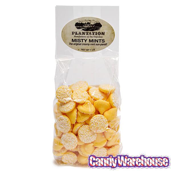 Smooth and Melty Nonpareil Mint Chocolate Chips - Yellow: 16-Ounce Bag - Candy Warehouse