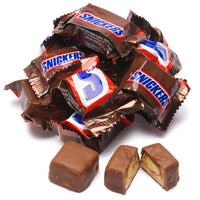 Snickers Minis Candy: 5LB Bag - Candy Warehouse