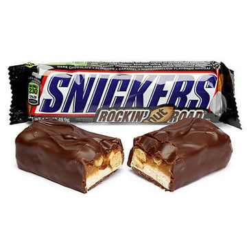 Snickers Rockin' Nut Road Candy Bars: 24-Piece Box - Candy Warehouse