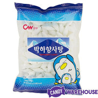 Snow Diamonds Peppermint White Hard Candy: 1.4LB Bag - Candy Warehouse