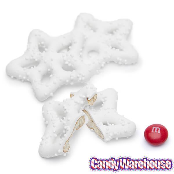 Snowflake Mini Pretzels: 2LB Bag - Candy Warehouse