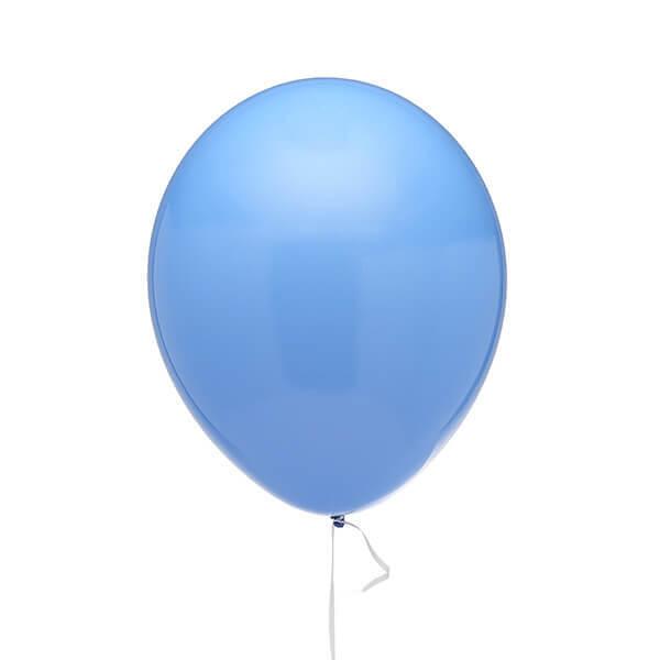 Solid Color 11-Inch Fashion Balloons - Periwinkle: 5-Piece Set - Candy Warehouse