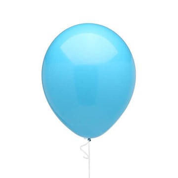 Solid Color 11-Inch Fashion Balloons - Robin Egg Blue: 5-Piece Set - Candy Warehouse