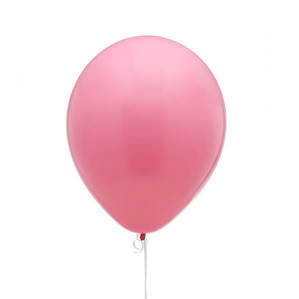 Solid Color 11-Inch Fashion Balloons - Rose: 5-Piece Set - Candy Warehouse