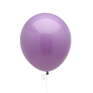 Solid Color 11-Inch Fashion Balloons - Spring Lilac: 5-Piece Set - Candy Warehouse