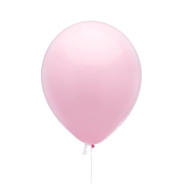 Solid Color 11-Inch Standard Balloons - Pink: 5-Piece Set - Candy Warehouse