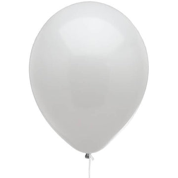 Solid Color 16-Inch Fashion Balloons - Grey: 5-Piece Set - Candy Warehouse